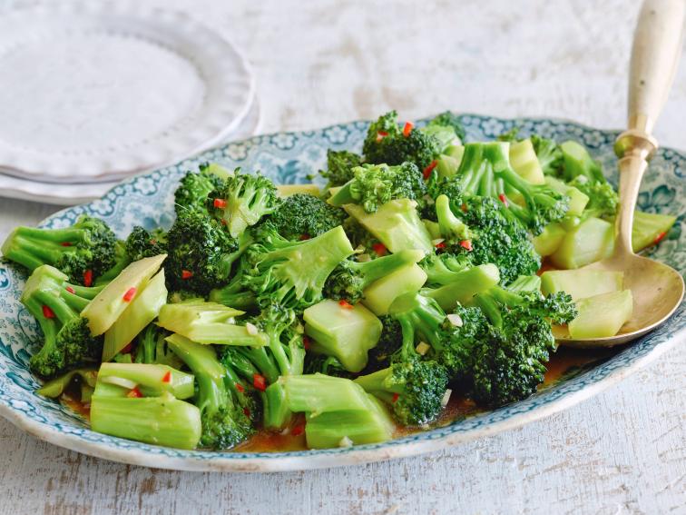 Stir Fried Broccoli In Oyster Sauce Recipe Food Network Kitchen