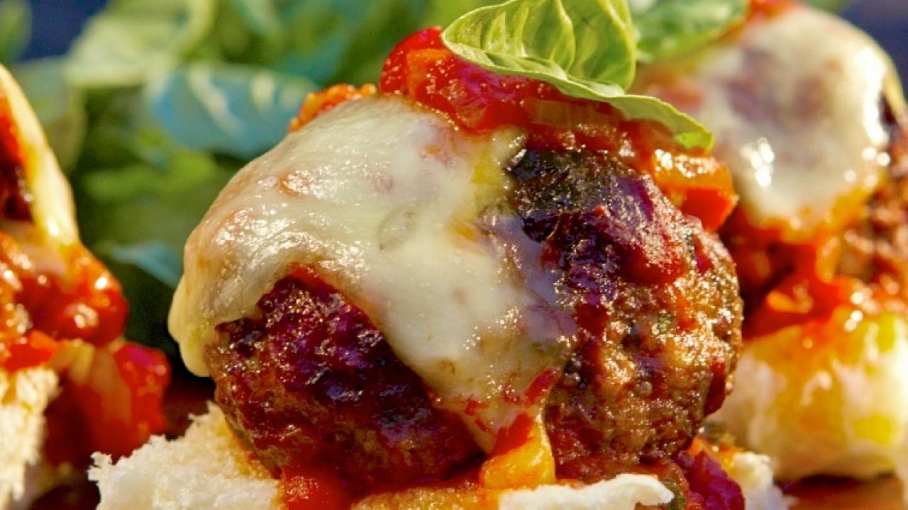 Guy's Italian Meatball Sliders