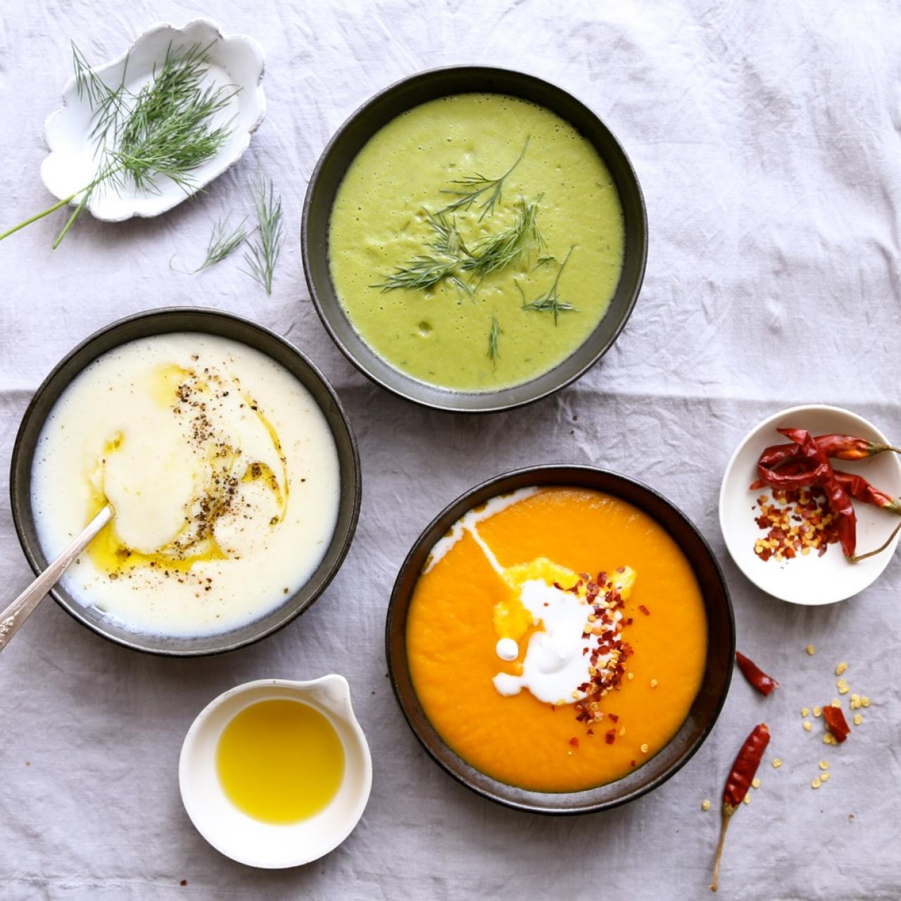 Creamy Carrot and Cauliflower Soup - Plant Based with Amy