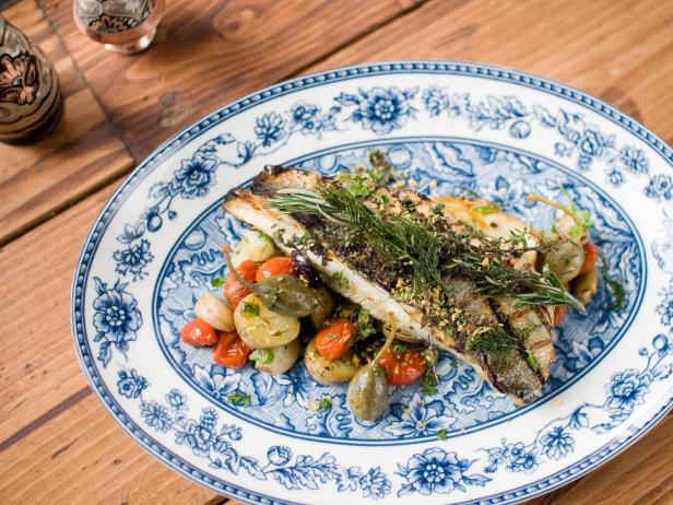 The Chef's Take: Greek-Style Grilled Fish and Potatoes, Michael ...