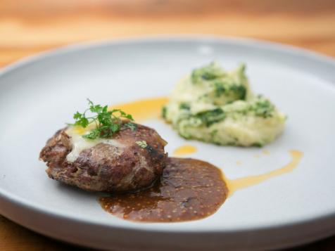 Bangers and Mash with Mustard Gravy