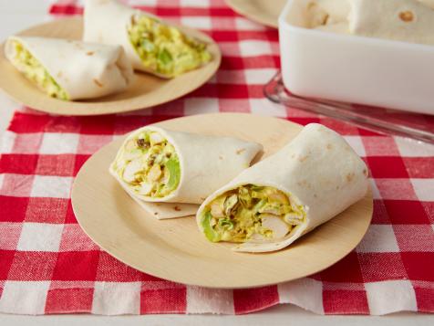 Curried Chicken Wraps