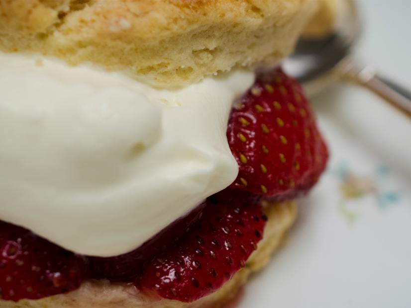 Brown Sugar Strawberry Shortcakes Recipe Virginia Willis Food Network