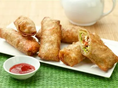 Baked Chinese Egg Rolls Recipe | Food Network