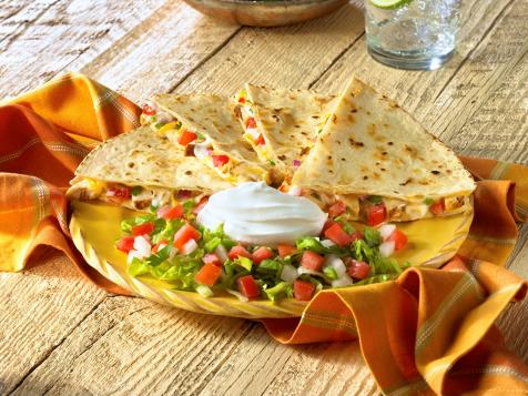 Chicken Fajita Quesadillas