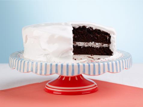 Chocolate Cake with Divinity Icing