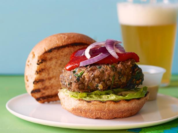 How To Make Homemade Vegan Burgers Vegan Lentil Burgers Recipe Food Network Kitchen Food Network
