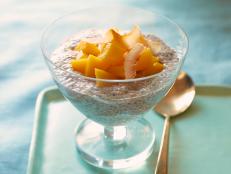 This no-cook pudding is low in calories and high in fiber. We loved it made with either the almond milk or the coconut milk-just remember that coconut milk has a bit more calories and fat per serving.