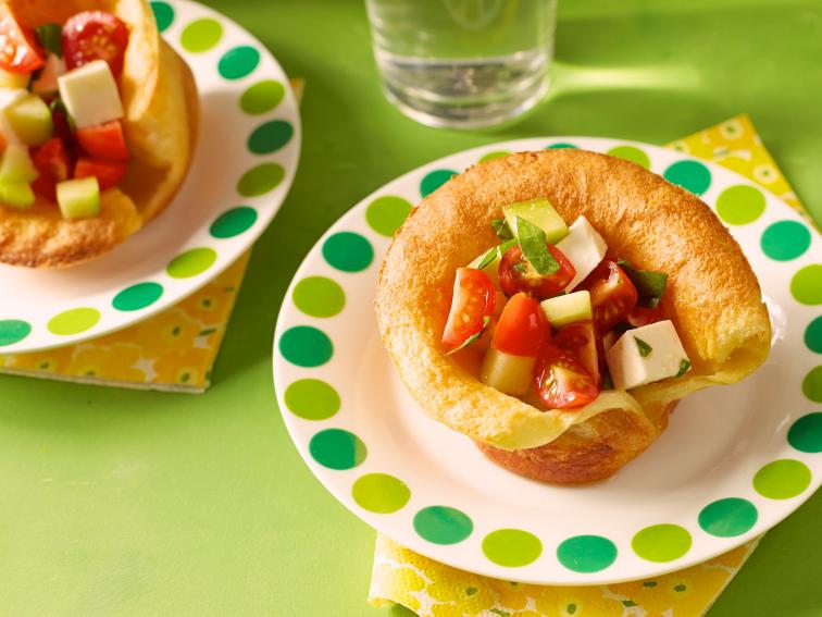 Healthy SummerSaladStuffed Popovers Recipe Food Network Kitchen