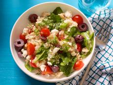 This satisfying dish takes a traditional breakfast favorite and turns it into a savory version with an almost risotto-like texture. It's great served warm or at room temperature.