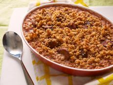 This casserole is super flavorful, thanks to the turkey kielbasa, and packed with fiber, at 15 grams per serving (more than half the suggested daily intake!). Leftovers can be frozen for up to 1 month.