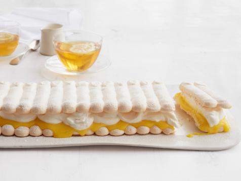 Lemon Meringue Napoleon with Ginger Cream