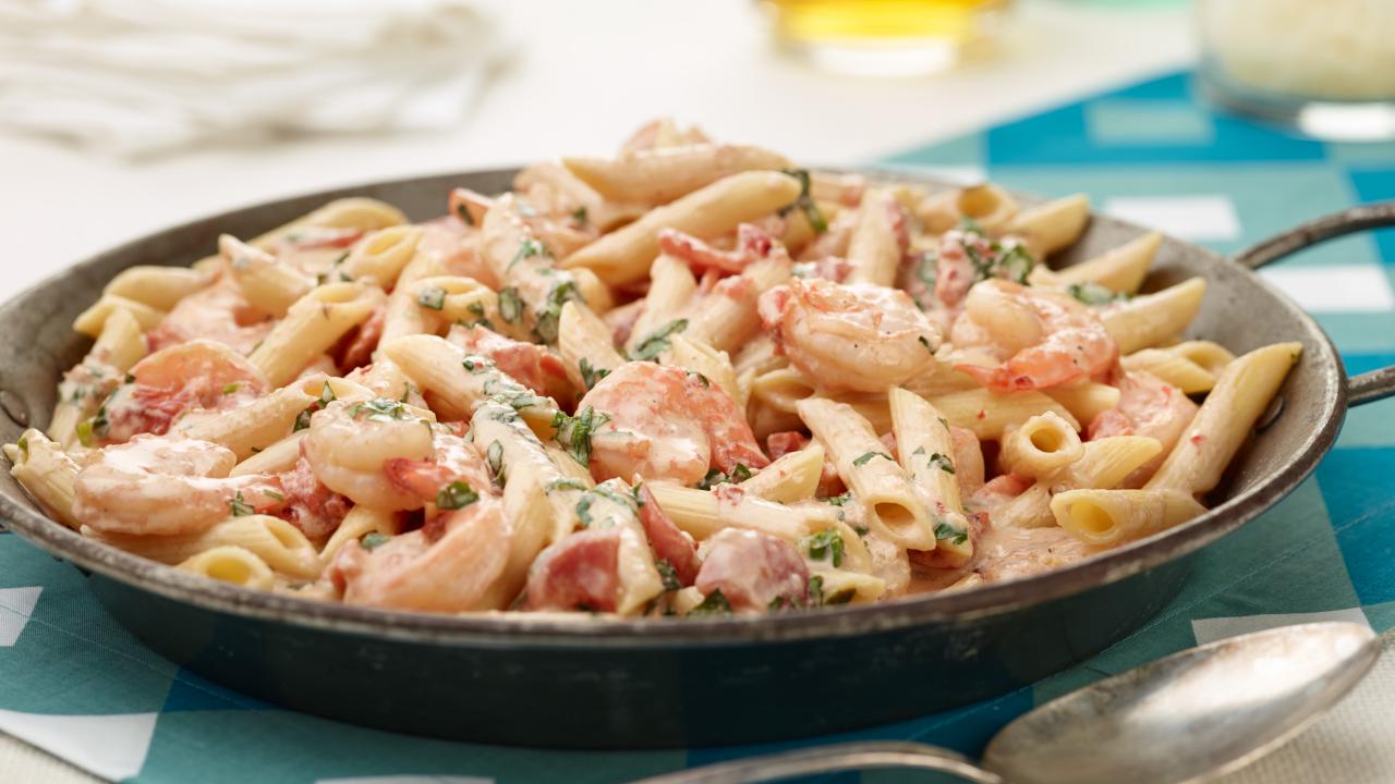 Penne With Shrimp