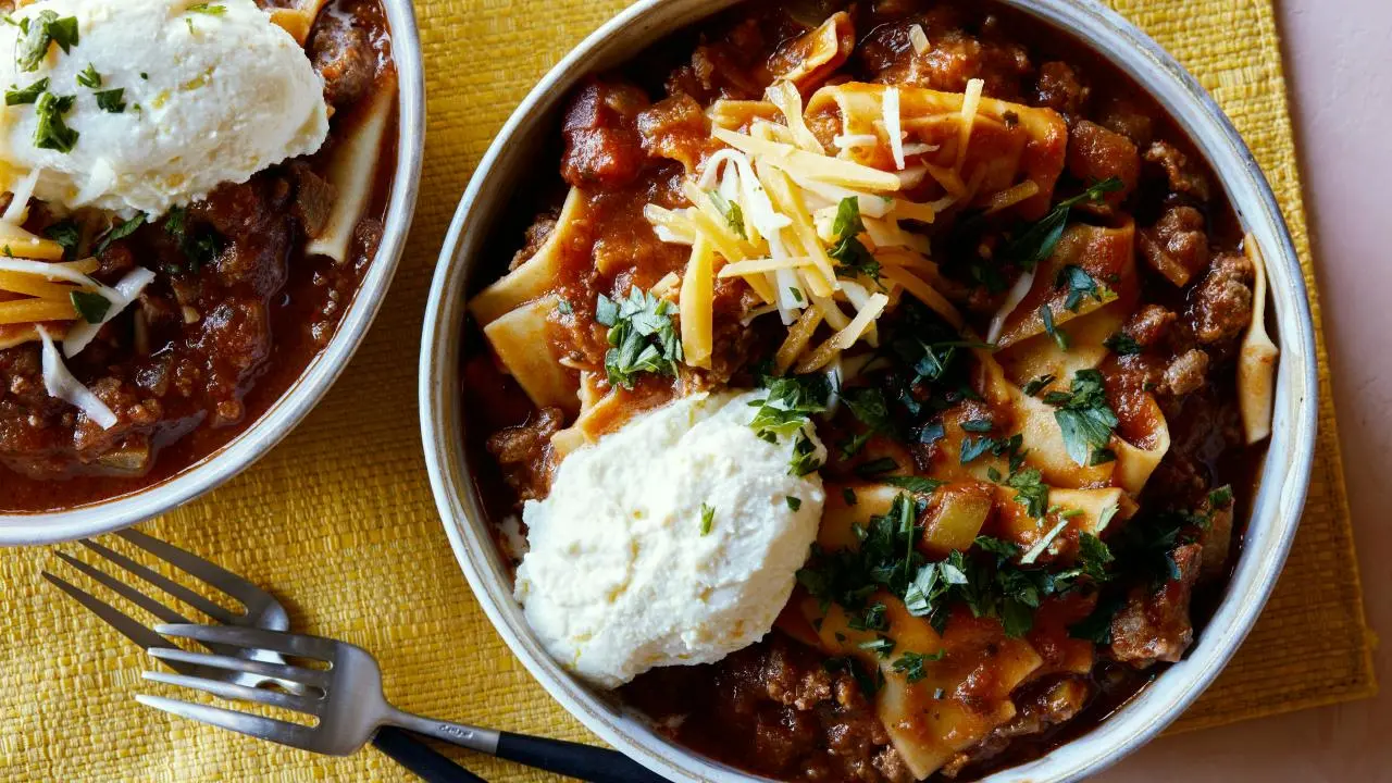 Sunny's One-Pan Lasagna