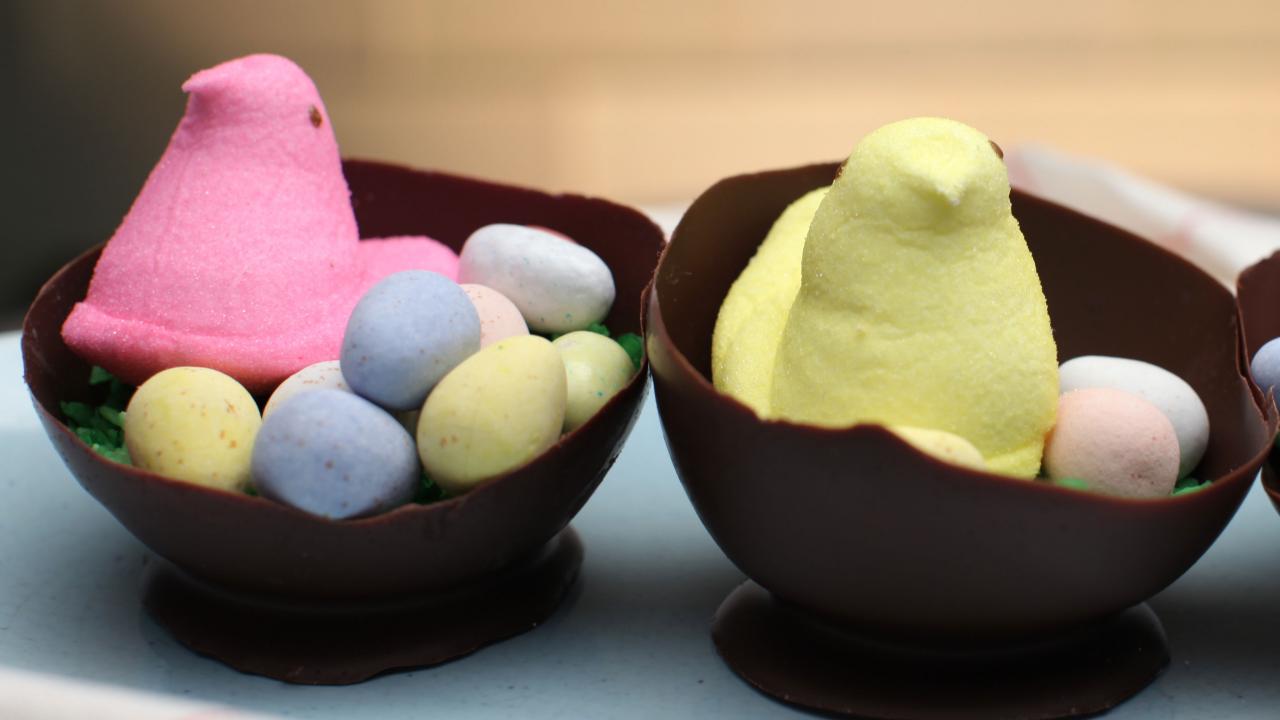 Easter Chocolate Bowls