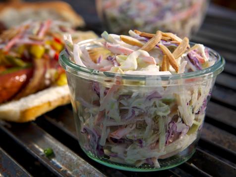 Creamy Broccoli Fennel Slaw