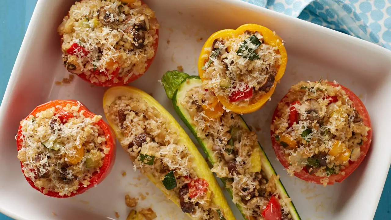 Stuffed Summer Vegetables