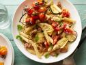 Tyler Florence's Quick Farmers Market Pasta For Summer Produce Guide as seen on Food Network