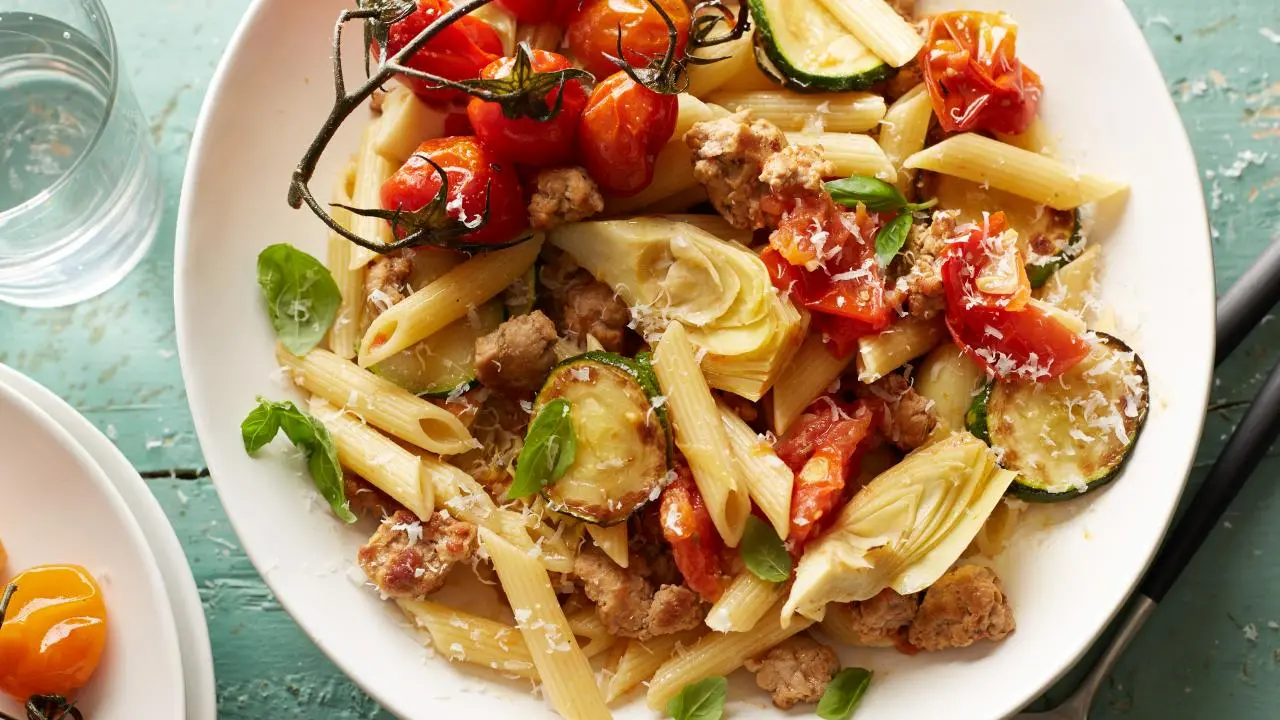 Quick Farmer's Market Pasta