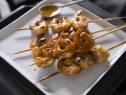 Buffalo Mexican Shrimp Skewers as seen on Food Network's Farmhouse Rules, Season 2.