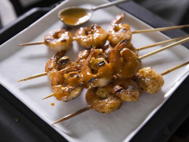 Buffalo Mexican Shrimp Skewers