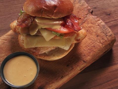 Fried Chicken BLT Melt