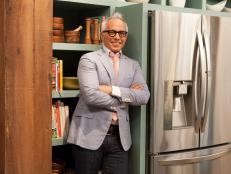Geoffrey Zakarian poses for a portrait on the set of Food Network's The Kitchen, Season 2.