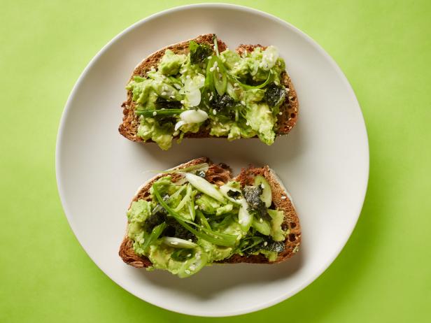 Food Network Kitchen's Avocado Toast with Nori Mix for Superfood Breakfast as seen on Food Network