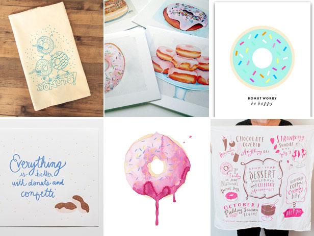 Doughnut Prints and Housewares