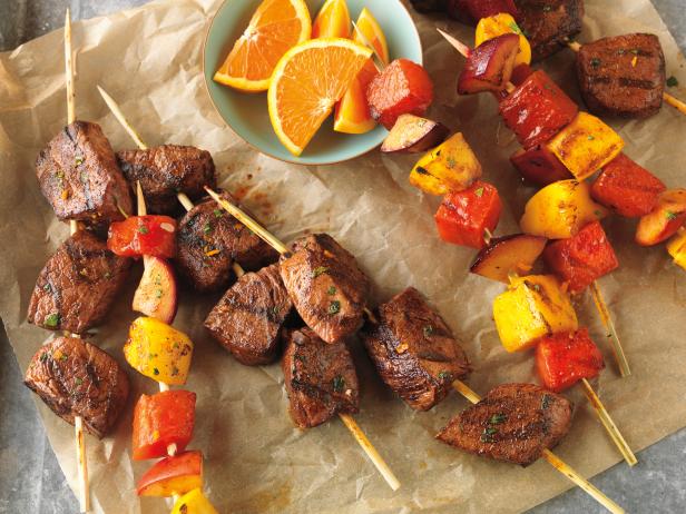 Fruit shop shish kabobs