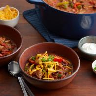 Food Network Kitchen's Hearty Sirloin Chili
