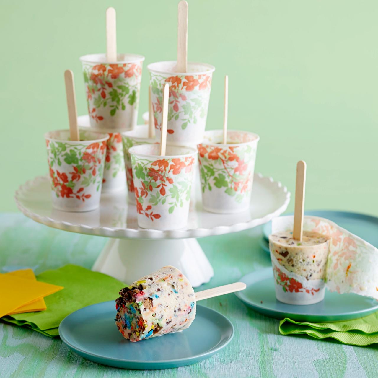 Freezer Paper Ice Cream Cups