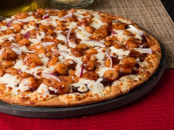 BBQ Shrimp Pizza Recipe | Food Network