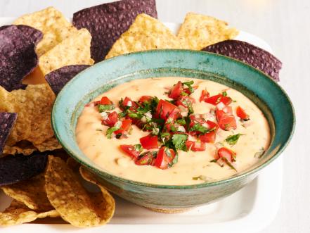 Double-Chile Queso Dip Recipe | Food Network Kitchen | Food Network