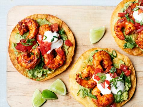 Shrimp-Avocado Tostadas