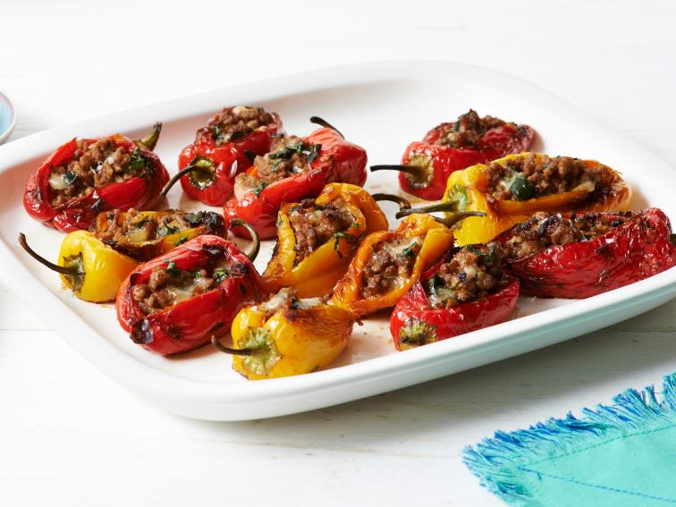 Stuffed Baby Bell Peppers Recipe Food Network Kitchen Food Network