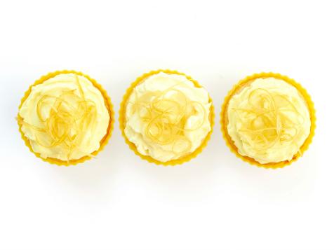 Triple Lemon Cupcakes