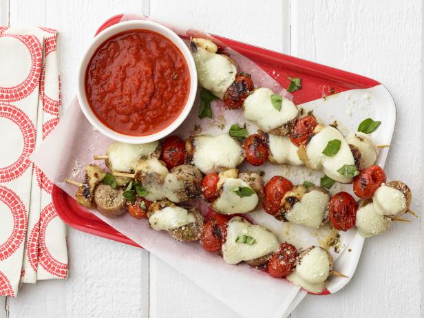 pizza kabobs