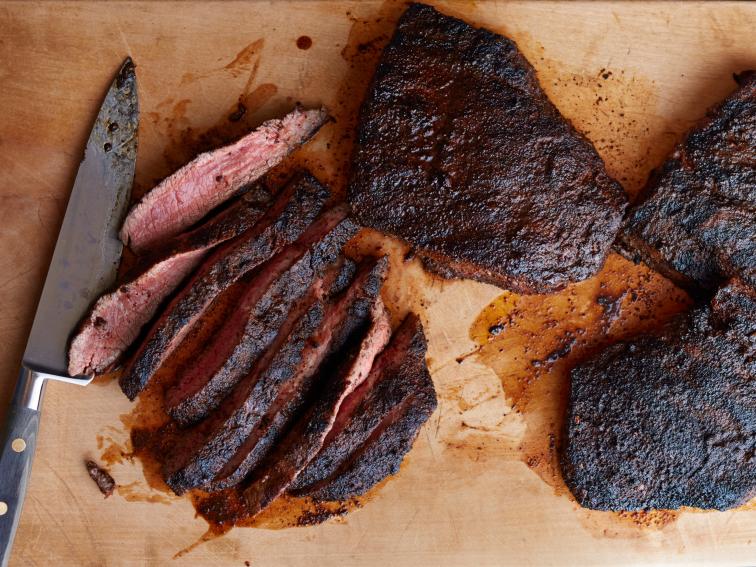 Chili and CoffeeRubbed Steaks Recipe Marc Food Network