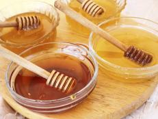 Various types of honey