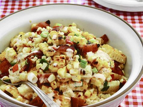 Chipotle Corn Salad with Grilled Bacon