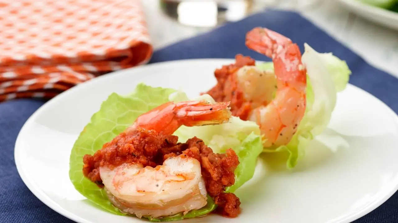 Roasted Shrimp in Hot Sauce