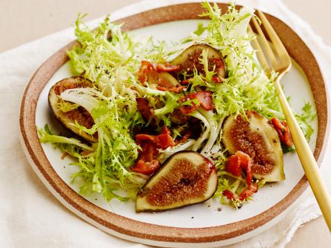 Fig, Bacon and Frisee Salad