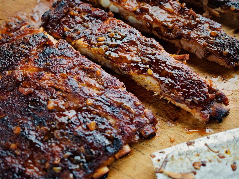Virginia Willis' Sweet Heat BBQ Baby Back Ribs for FoodNetwork.com