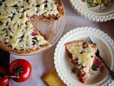 Virginia Willis' Tomato Pie for FoodNetwork.com