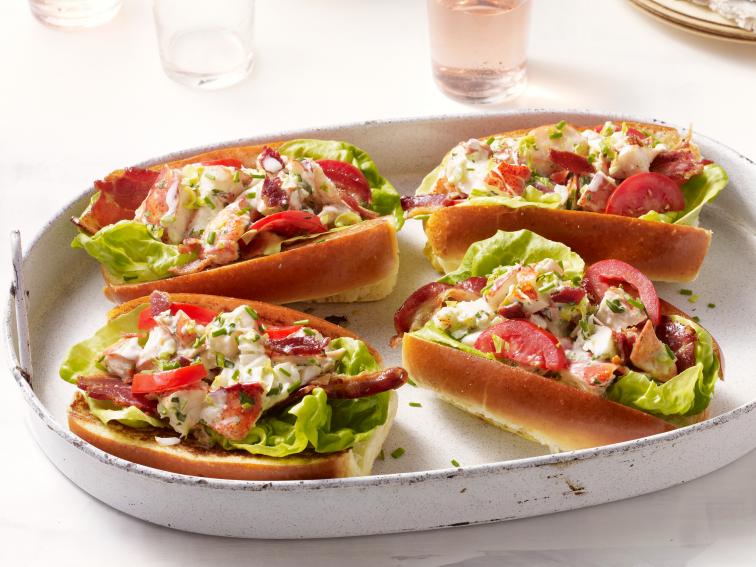 BLT Lobster Rolls Recipe Food Network Kitchen Food Network
