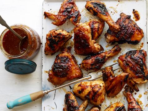 Beer-Brined Barbecue Chicken