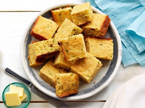 Cheese-and-Chive Cornbread