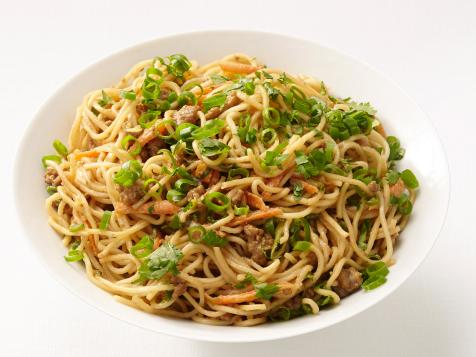 Peanut Noodles with Pork