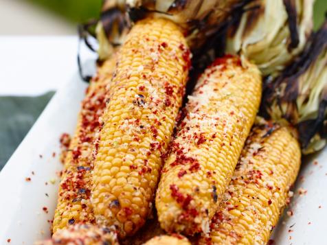 Corn with Aleppo Pepper and Lime Zest
